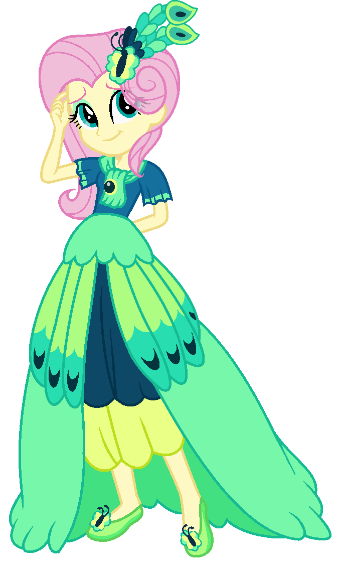 EQG Gala Fluttershy 2