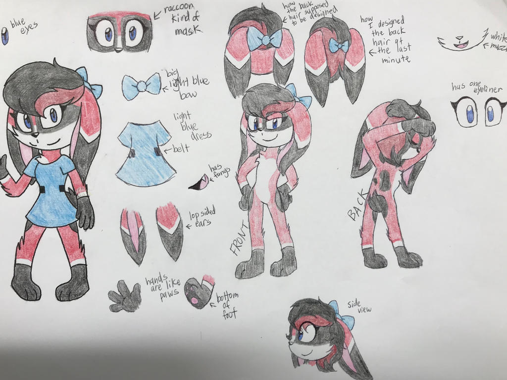 Jenny the rabbit Reference by Imtailsthefoxfan on DeviantArt