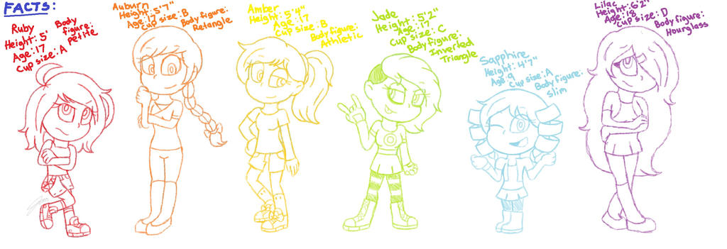Facts about my Color Ocs Part 1 by Imtailsthefoxfan on DeviantArt