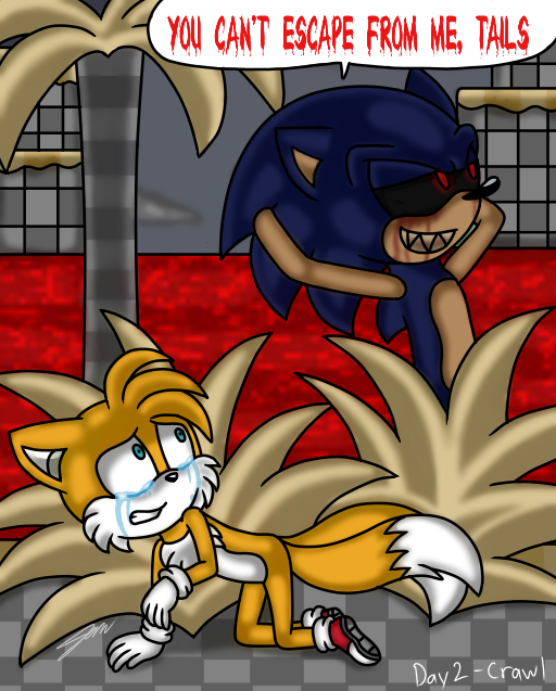 Sonic.Exe Fights Tails & Blaze The Cat #sonictheheadgehog #tailsthefox