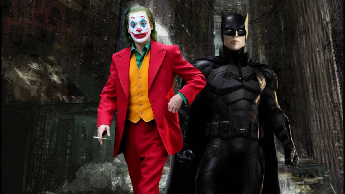 Robert Pattinson Batman and Joaquin Phoenix Joker by AwsosomeAndrew20 on  DeviantArt