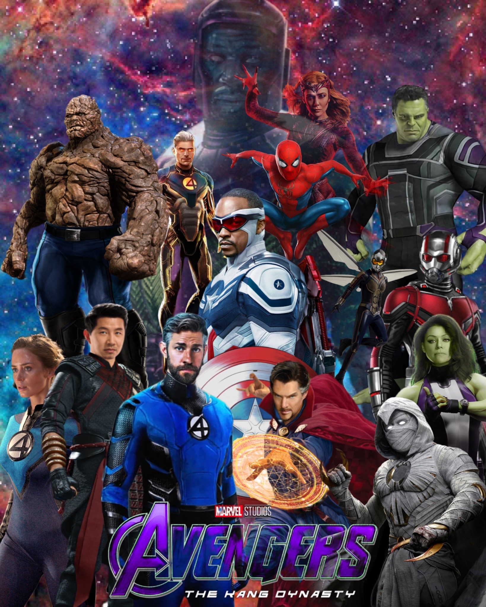 Avengers: The Kang Dynasty poster made by me : r/marvelstudios