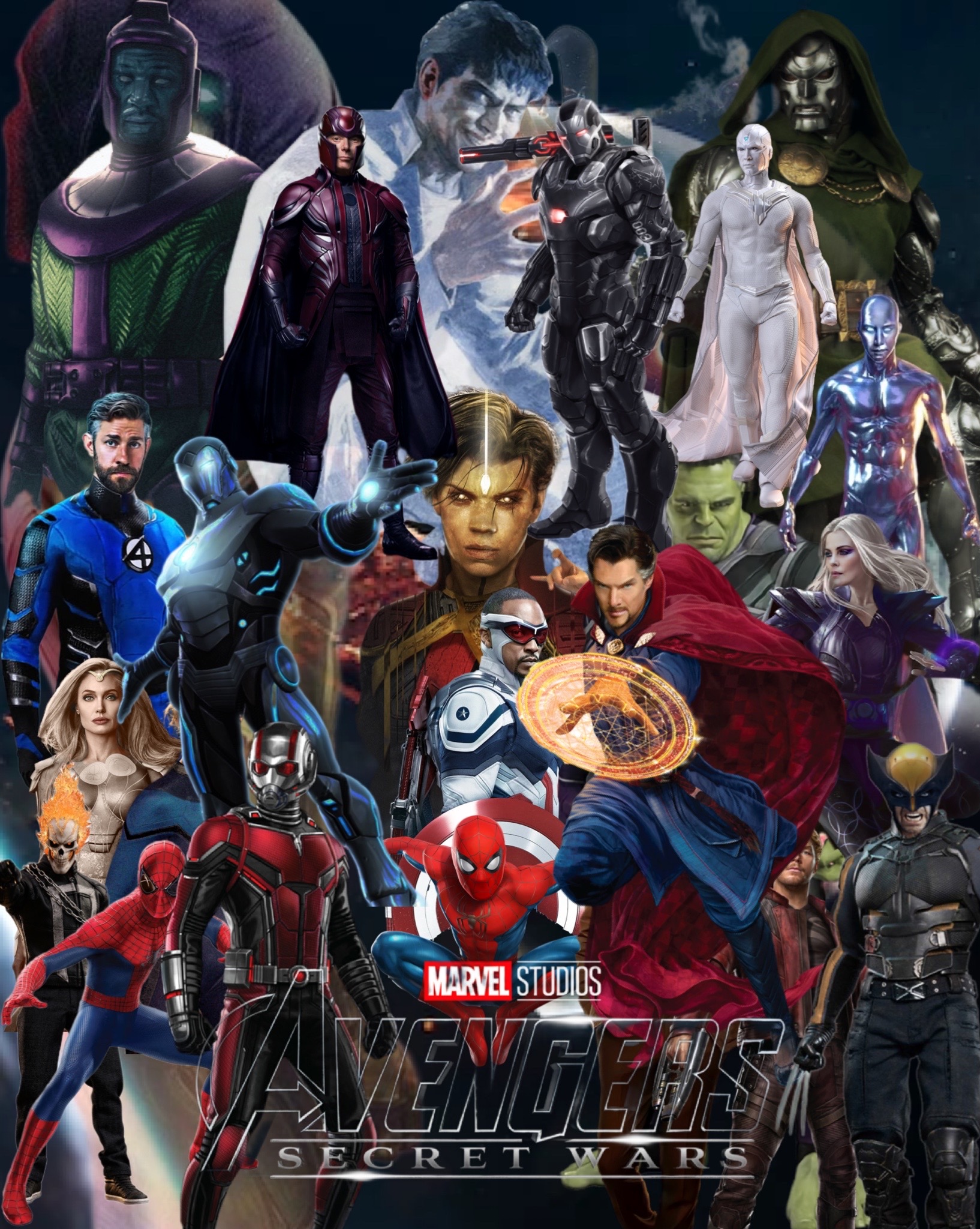 Avengers: Secret Wars Concept Poster made by me : r/marvelstudios