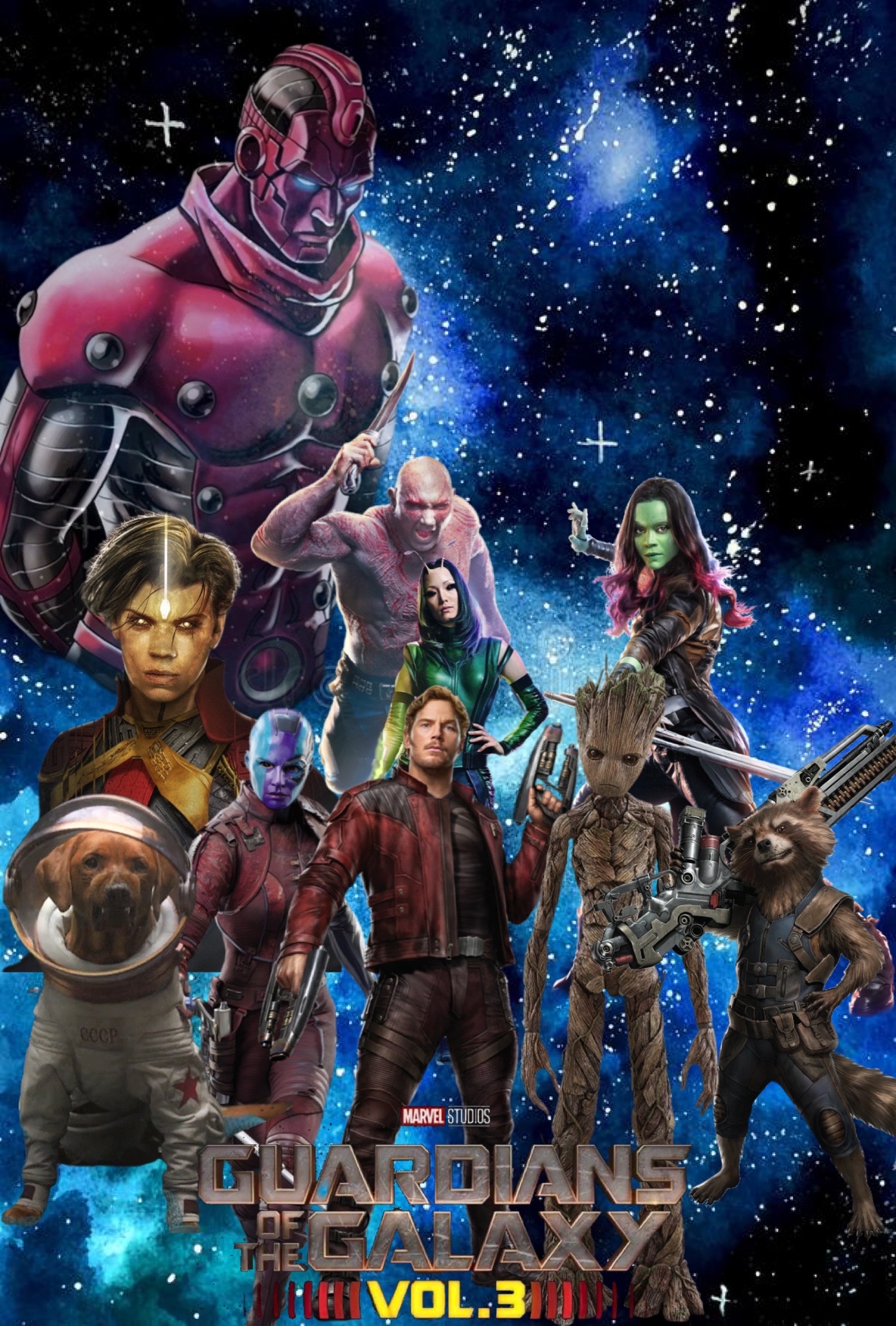 Guardians of the Galaxy vol. 3 Fanmade poster by AwsosomeAndrew20 on  DeviantArt
