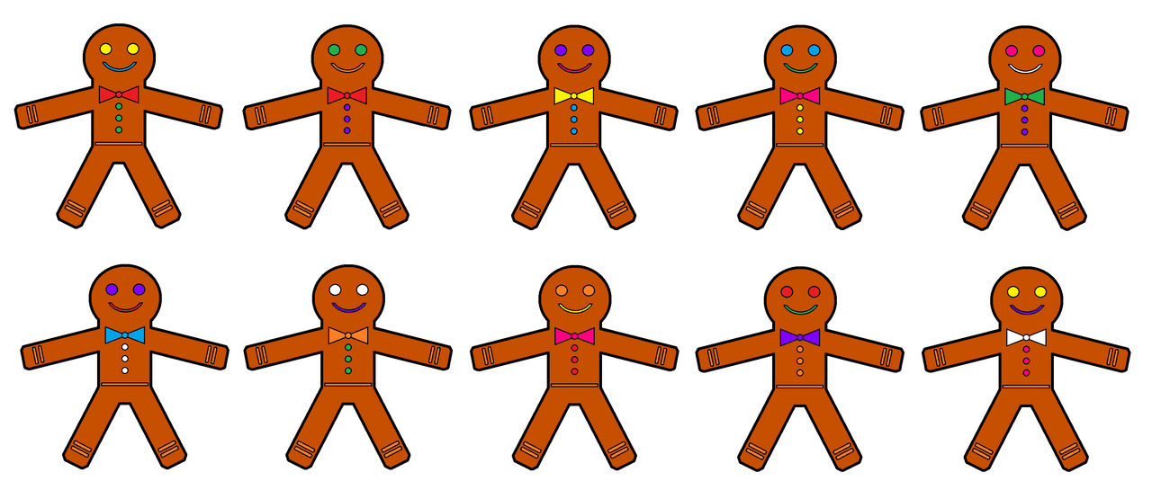 Gingerbread Man Set 07 by joshadventures on DeviantArt