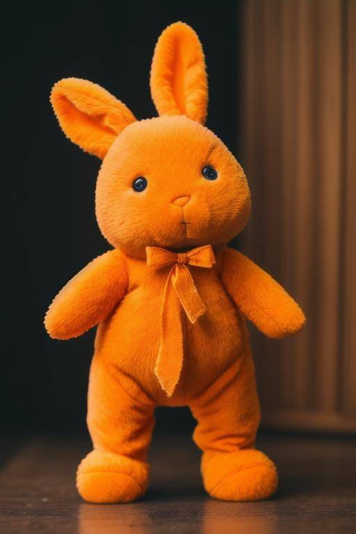 Orange Plush Rabbit 10 by joshadventures on DeviantArt