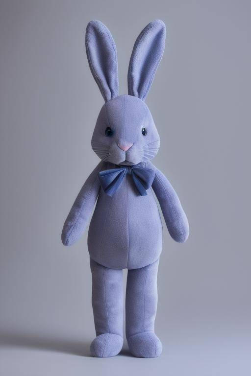 Indigo Plush Rabbit 01 by joshadventures on DeviantArt