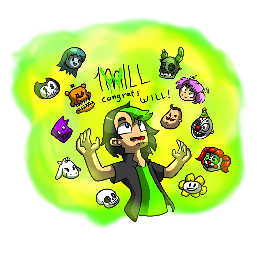 DAGames- CONGRATS ON 1 MILLION SUBS WILL!