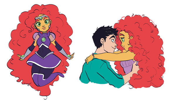 Starfire redesign + a robin