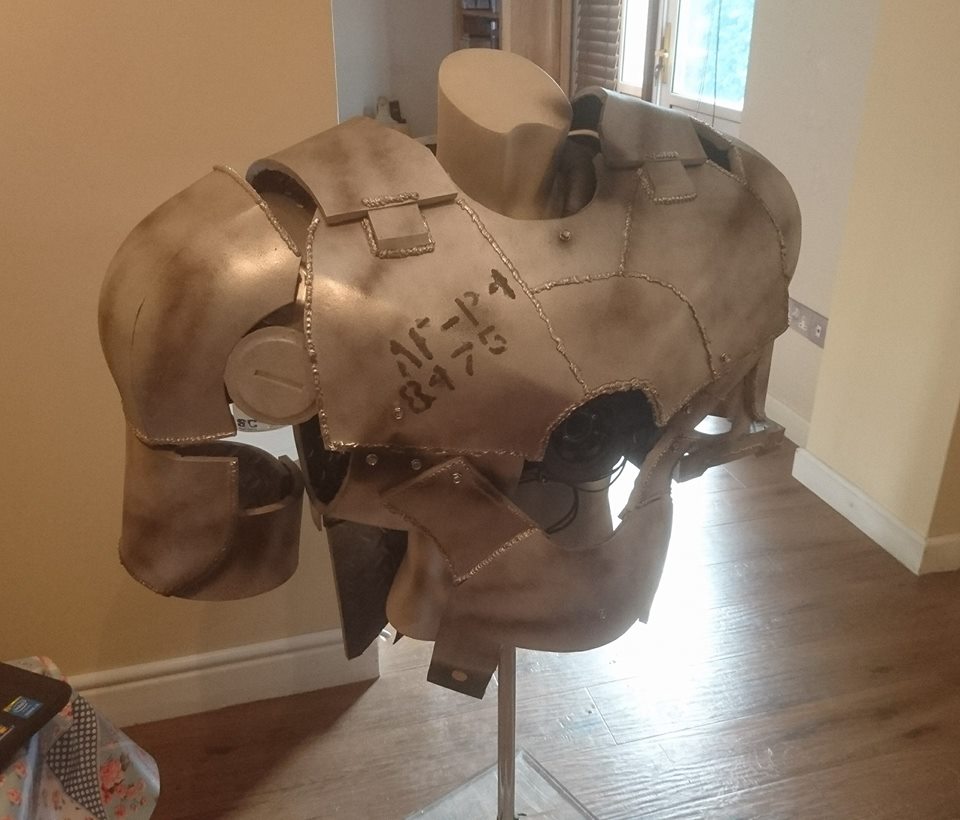 Iron Man MK1 Cosplay WIP