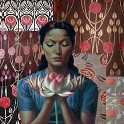 Lotus Woman by KanchanMahon
