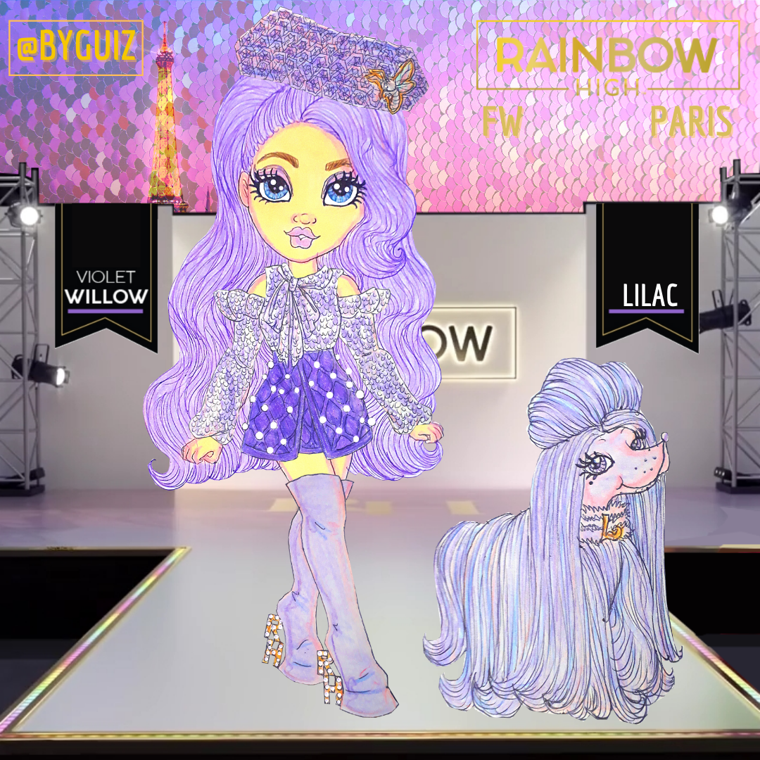 Rainbow High FW Violet Willow Look 1 By GuiZSTAR On DeviantArt rainbow-high-fw-violet-willow-look-1-by-guizstar-on-deviantart