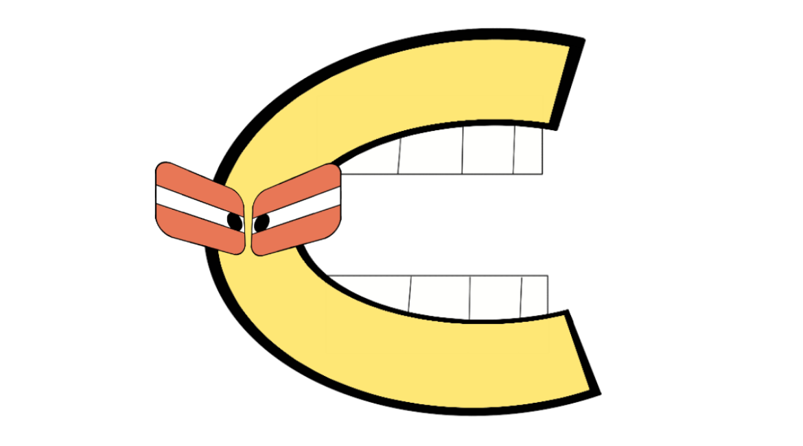 C | Alphabet Lore | Sticker