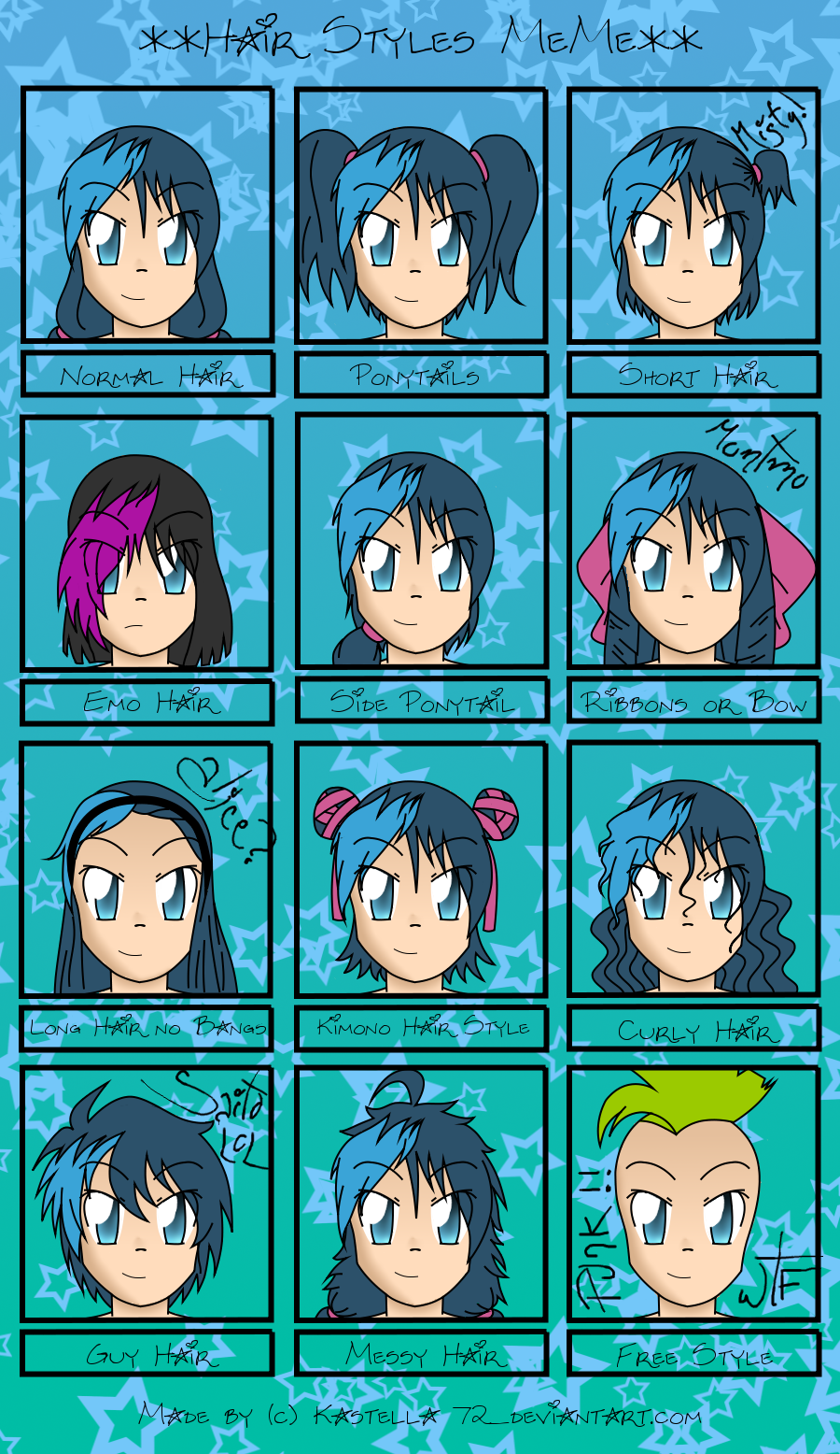 Hair Styles MeMe - Kira