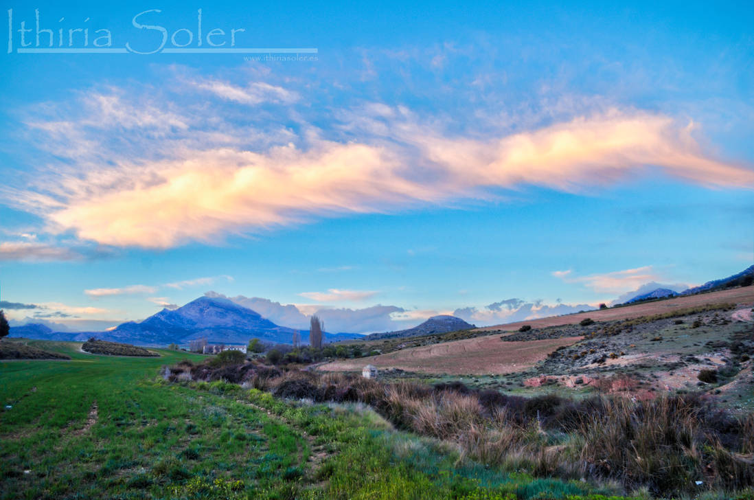 HDR view of an Spain field by IthiriaSoler on DeviantArt