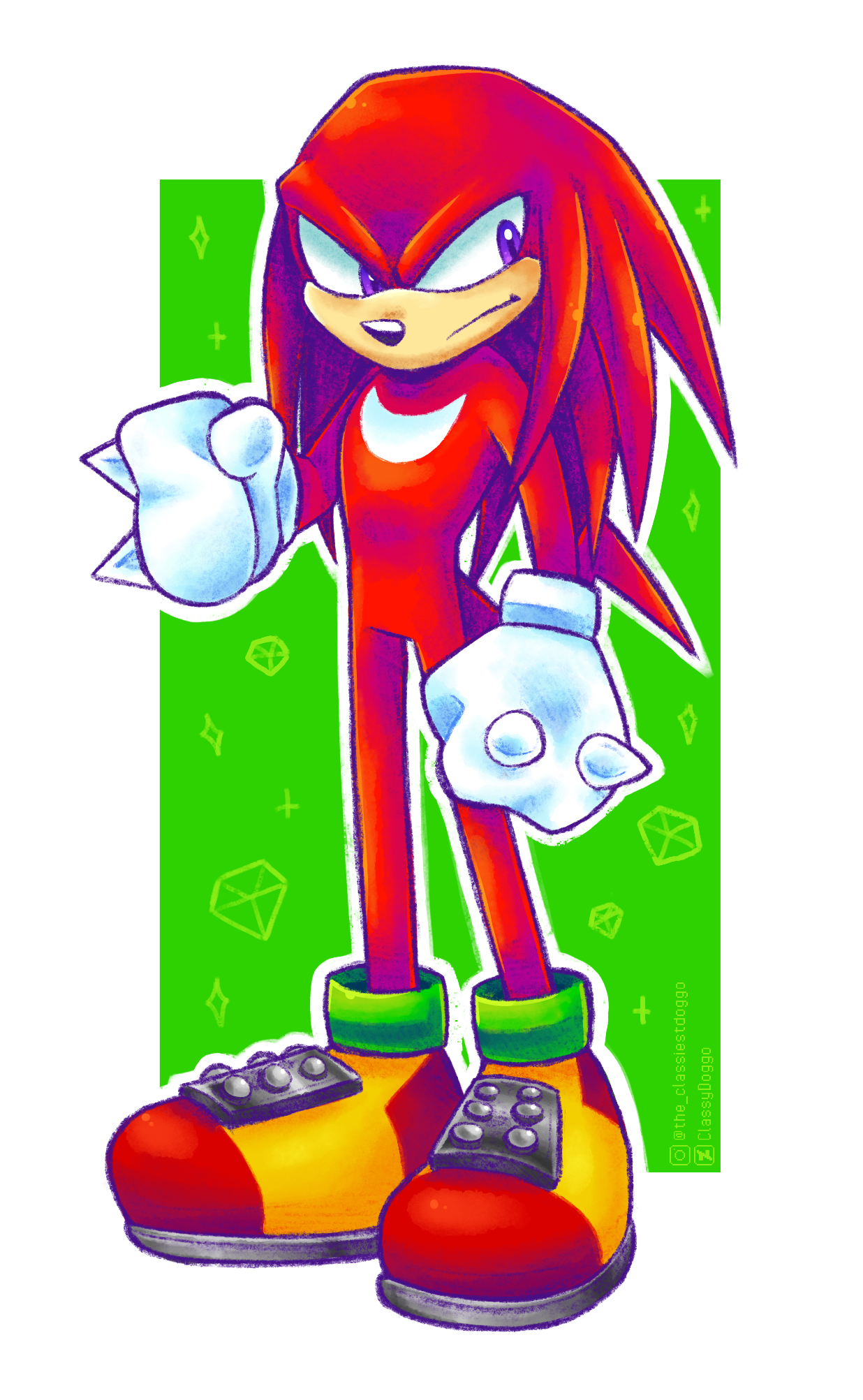 He doesn't chuckle by ClassyDoggo on DeviantArt
