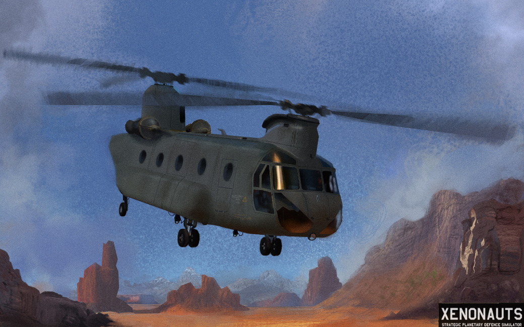 Xenonauts Chinook