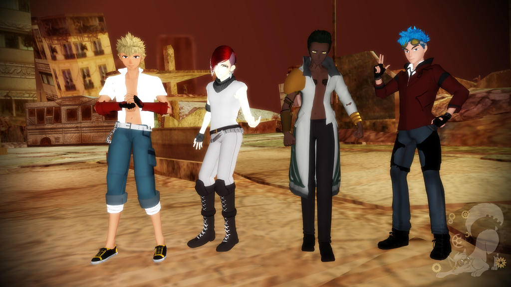 Md Rwby Base MMD RWBY Team SSSN by SteamKitten000 on DeviantArt