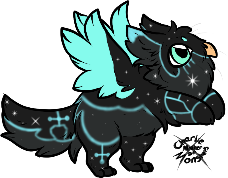 Galactic Meowl Meowl adopt (Flat priced.) by Insanity-Corps on DeviantArt