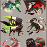 Adopts -  Classic Horror Palette! (SOLD)