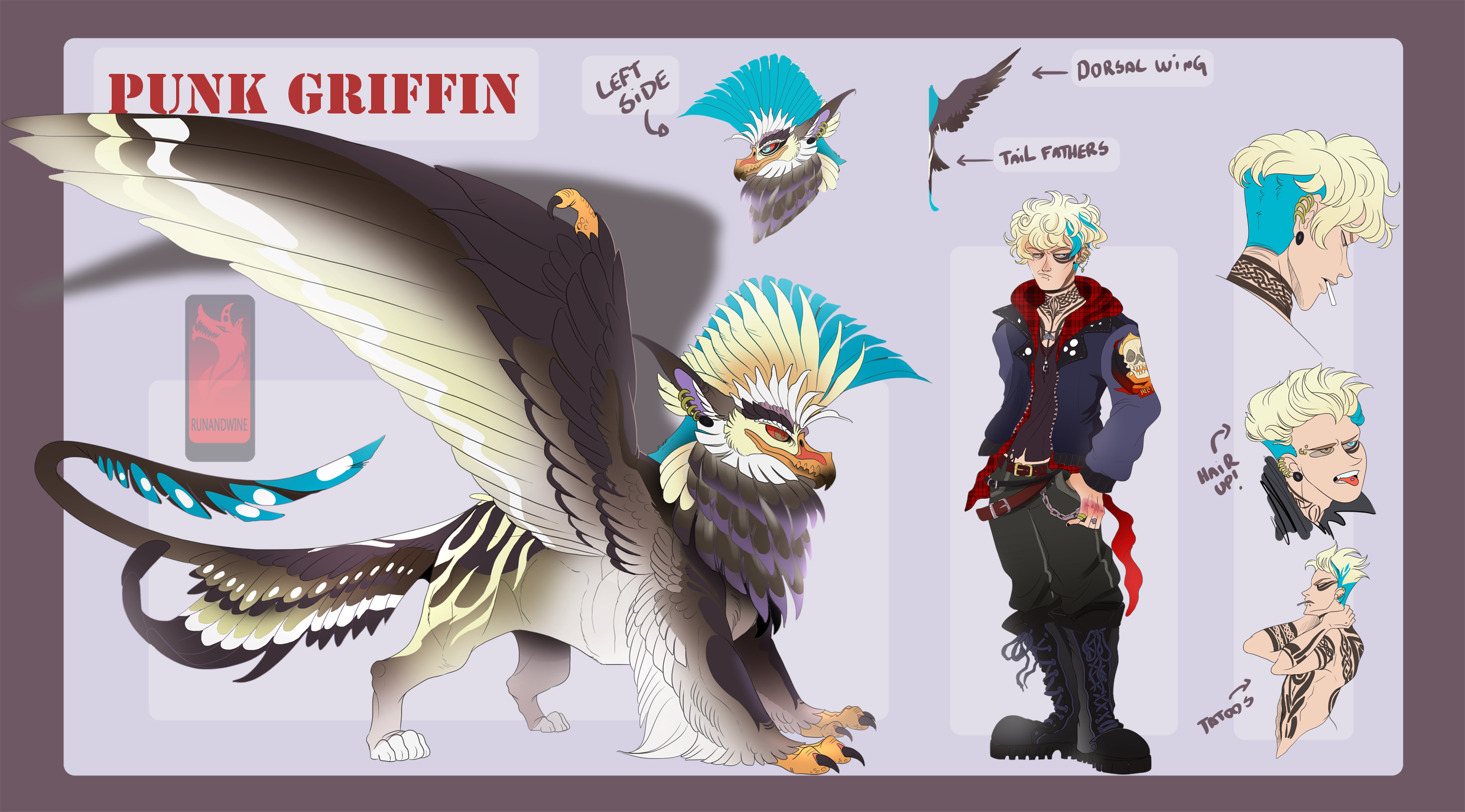 ADOPT Auction! - Punk Griffin [CLOSED]