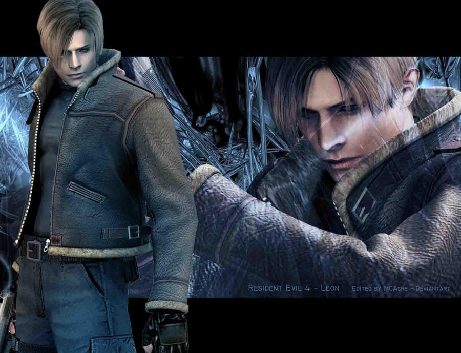 Resident Evil 4 - Leon Wallpaper by Rayquaza215 on DeviantArt