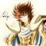 Aries kiki saint seiya omega fan art Gold Saint