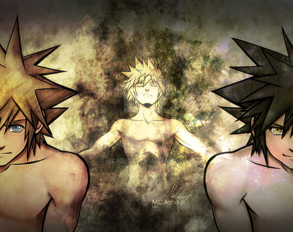 Kh Background Deviantart KH FanArt - Sides by MCAshe on DeviantArt