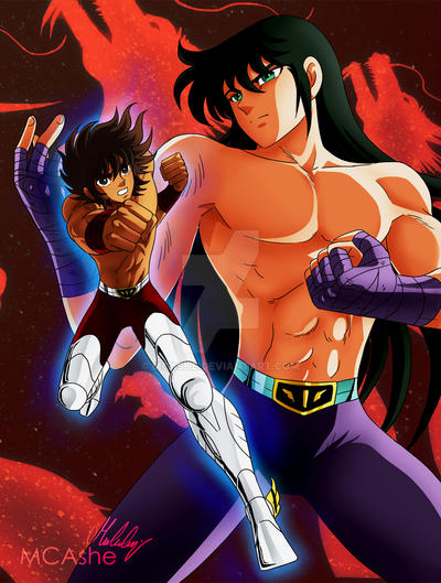 Shiryu vs Seiya