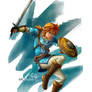 Link -  legend of Zelda Breath of the wild