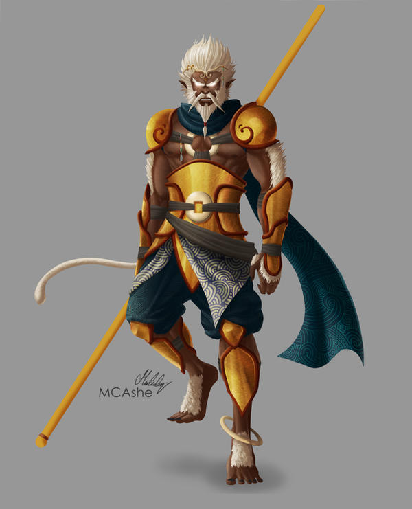 Sun Wukong By Mcashe On Deviantart Sun Wukong By Mcashe On Deviantart