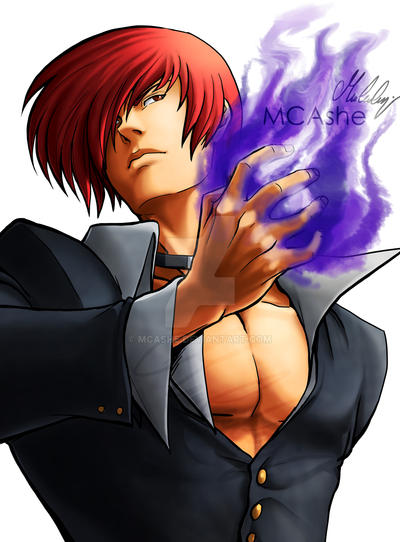 ArtStation - King of Fighter - Iori Yagami