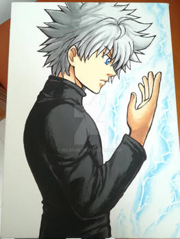 Killua Zoldyck Canvas Painting