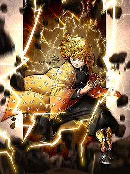 Zenitsu Agatsuma Artwork