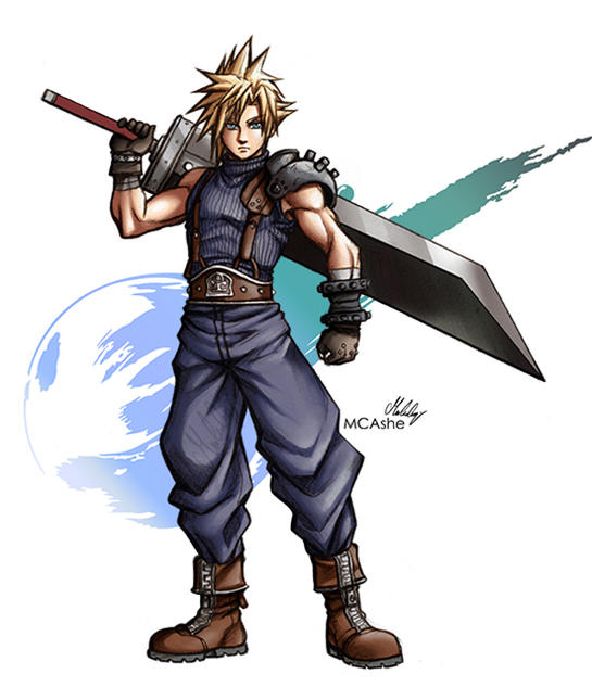Cloud strife FF7 by MCAshe on DeviantArt