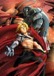 Elric Brothers by MCAshe