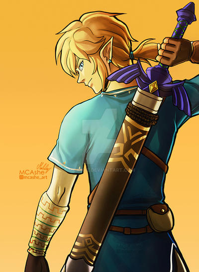 Link - legend of Zelda Breath of the wild by MCAshe on DeviantArt