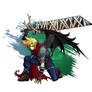 Cloud Strife Kingdom Hearts version