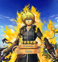 Roxas Kingdom hearts commission FE style