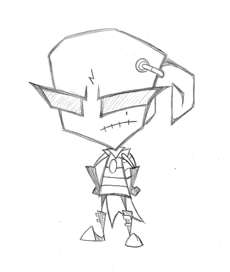 How To Draw Irkens, Step By Step, Drawing Guide, By Invaderroc - Dragoart