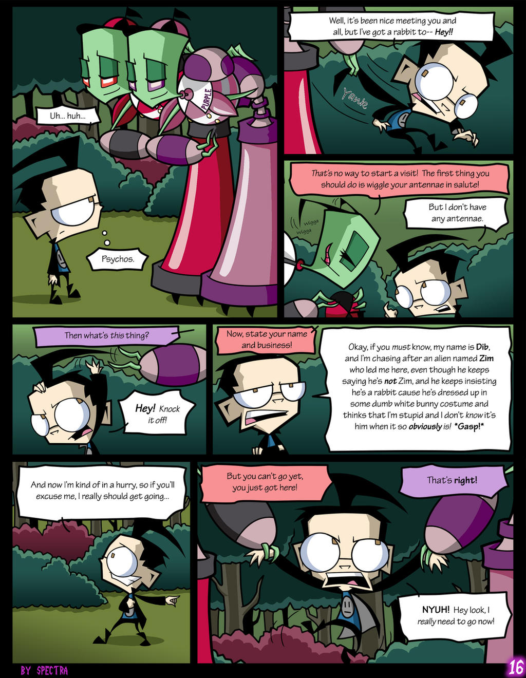 Dib in Wonderland- Page 16