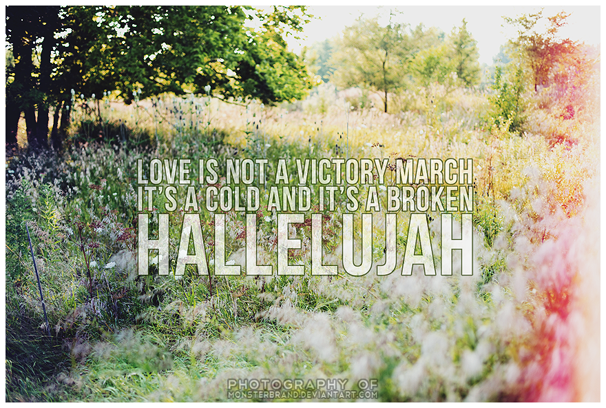 Day 141 - Love is not a victory march