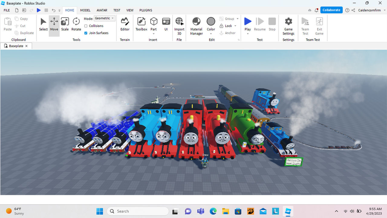 My ROBLOX Models from 2021 by Drewthethomasfan on DeviantArt