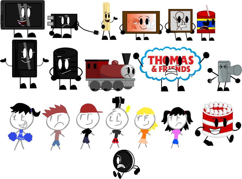 Object OCs from a long time ago by Drewthethomasfan on DeviantArt