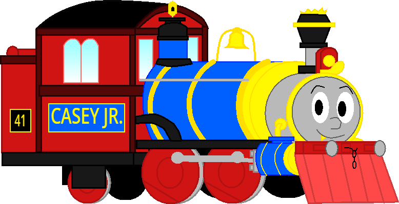 Casey Jr. II in my style by Drewthethomasfan on DeviantArt