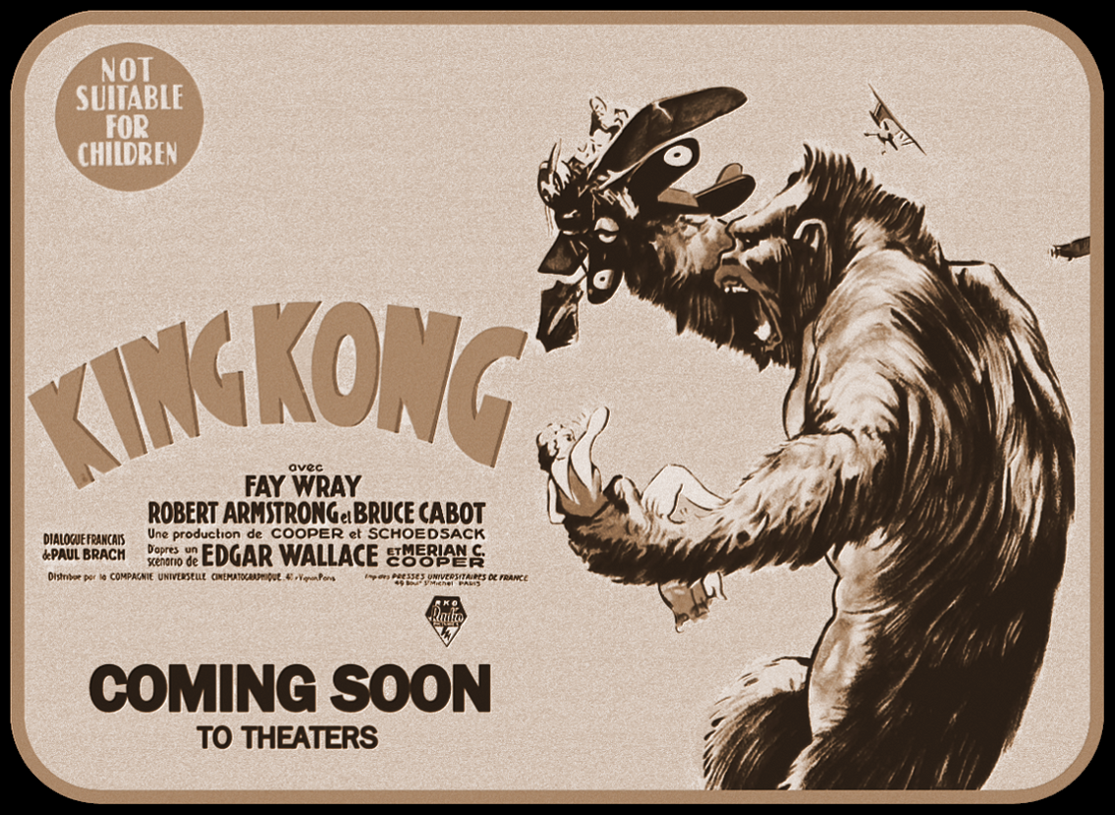 1933 King Kong Poster Wallpaper by jayce76 on DeviantArt 1933 King Kong Poster Wallpaper by jayce76 on DeviantArt