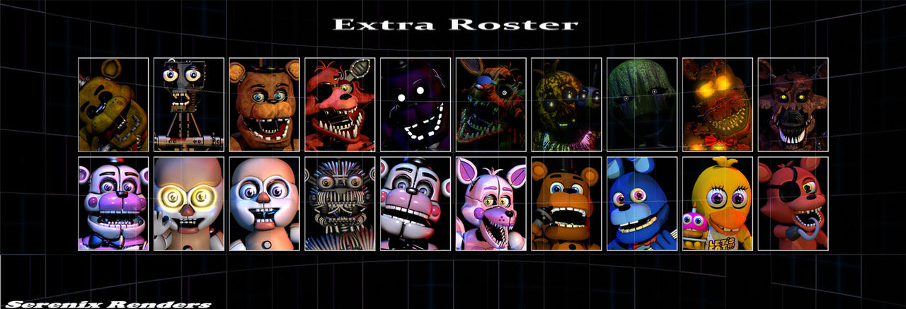 UCN Extra Roster by zerodigitalartsYmore on DeviantArt