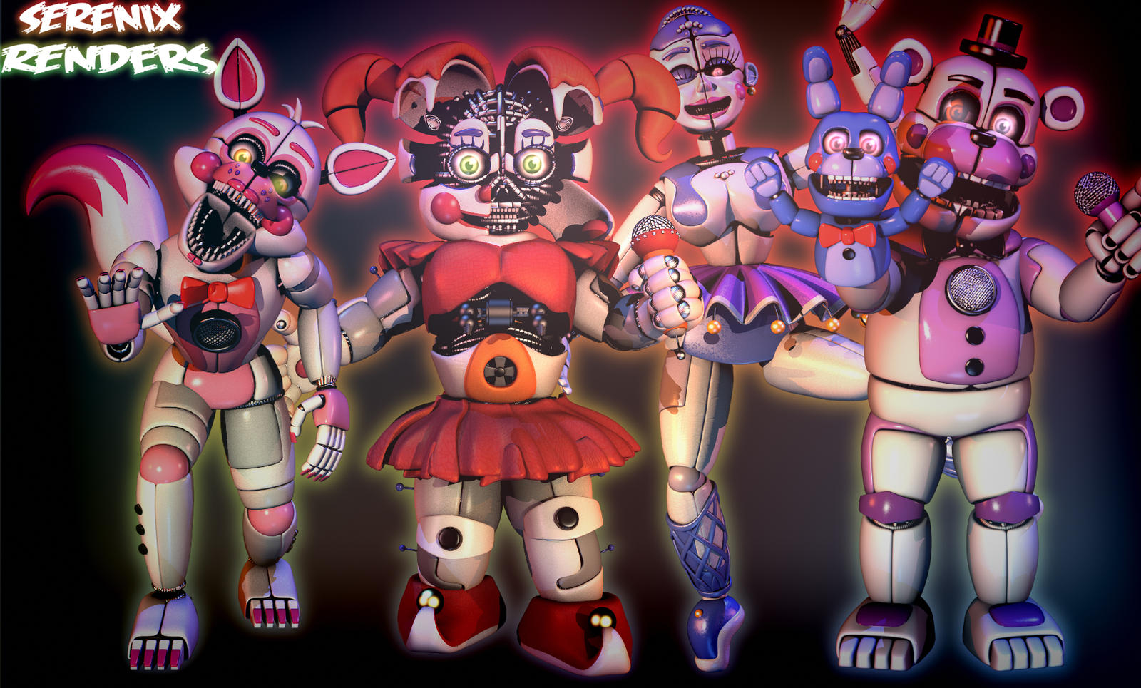 Funtime Assamble Poster by zerodigitalartsYmore on DeviantArt