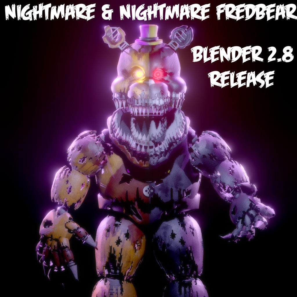 FNAF4 Nightmare Models RELEASE by Torres4 on DeviantArt