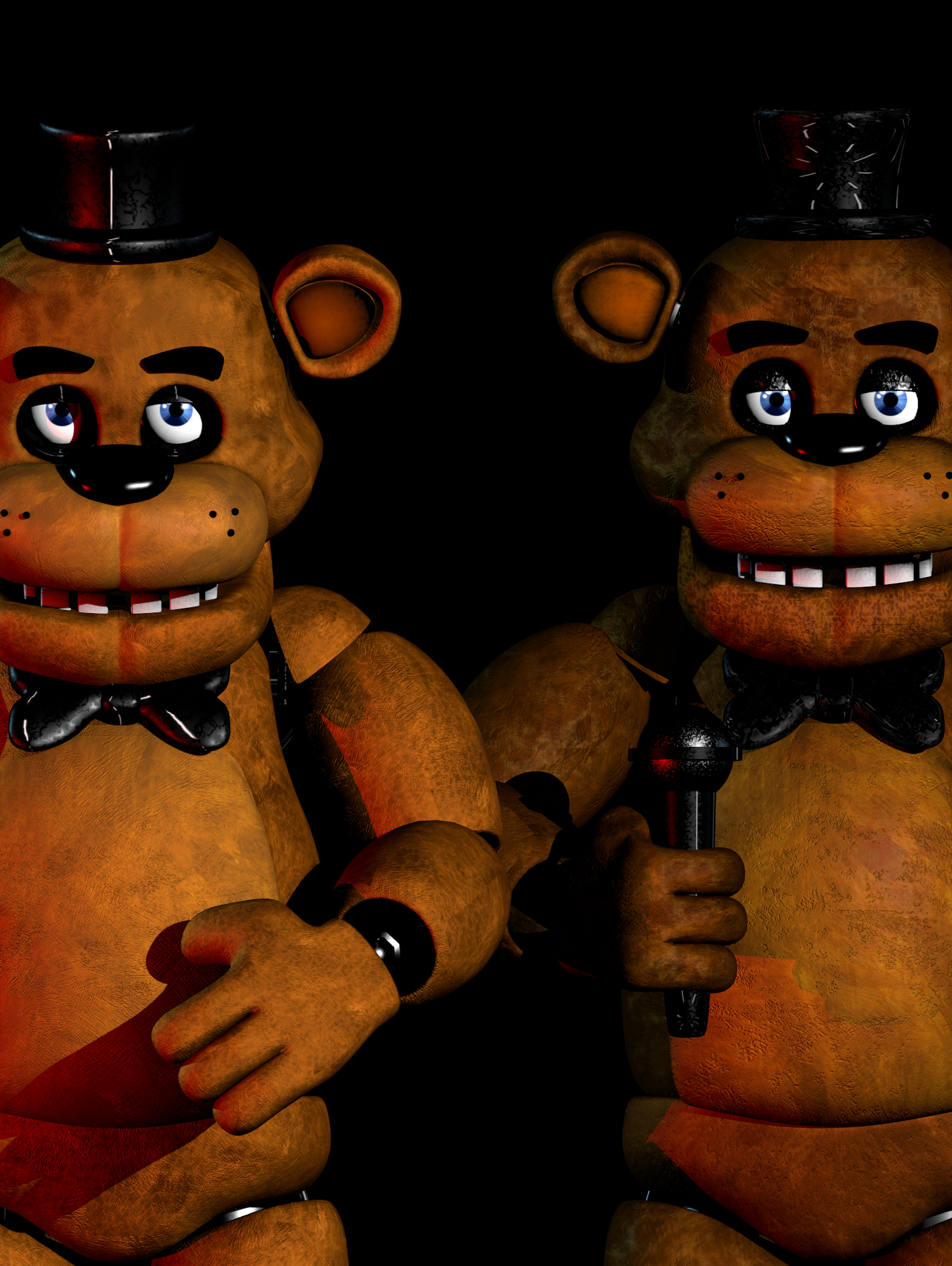 Five Nights At Freddy's 2 Remake Wallpaper by zerodigitalartsYmore